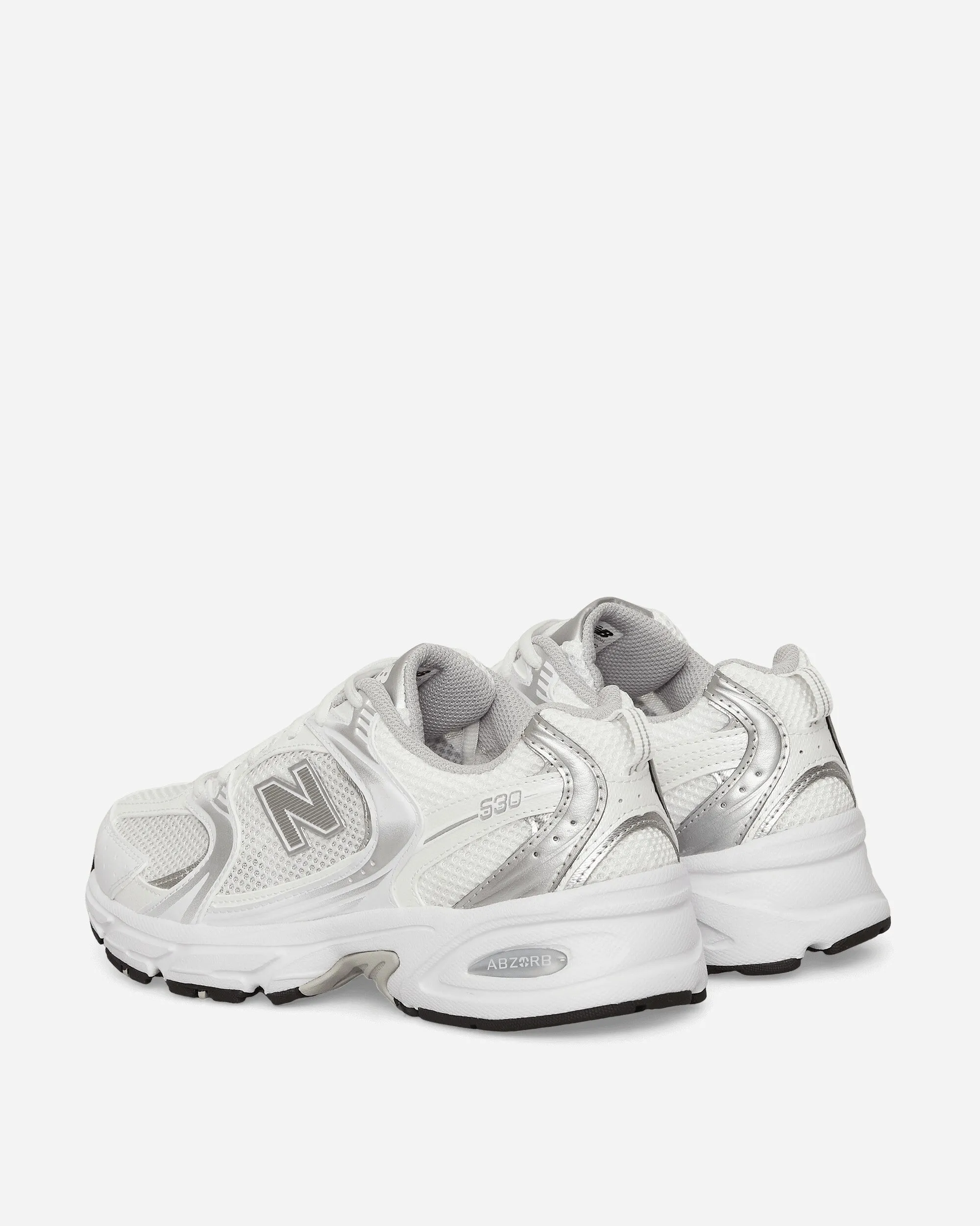 530 Sneakers Weiß / Silber Metallic