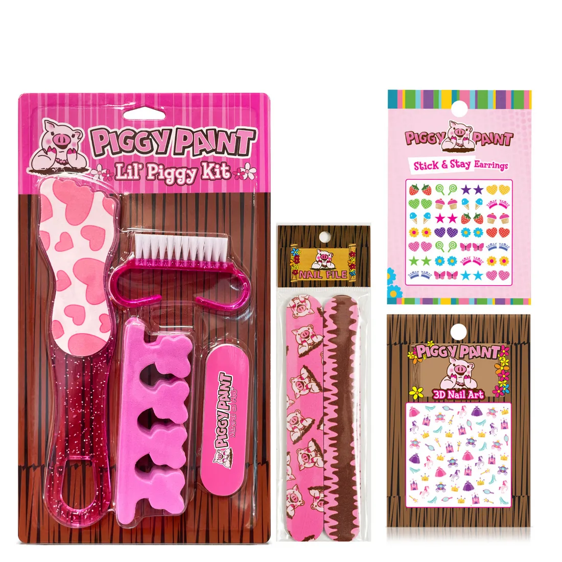 Accessorize Me Set mit Pedi-Set, Nagelfeilen und Nageldesign von Piggy Paint