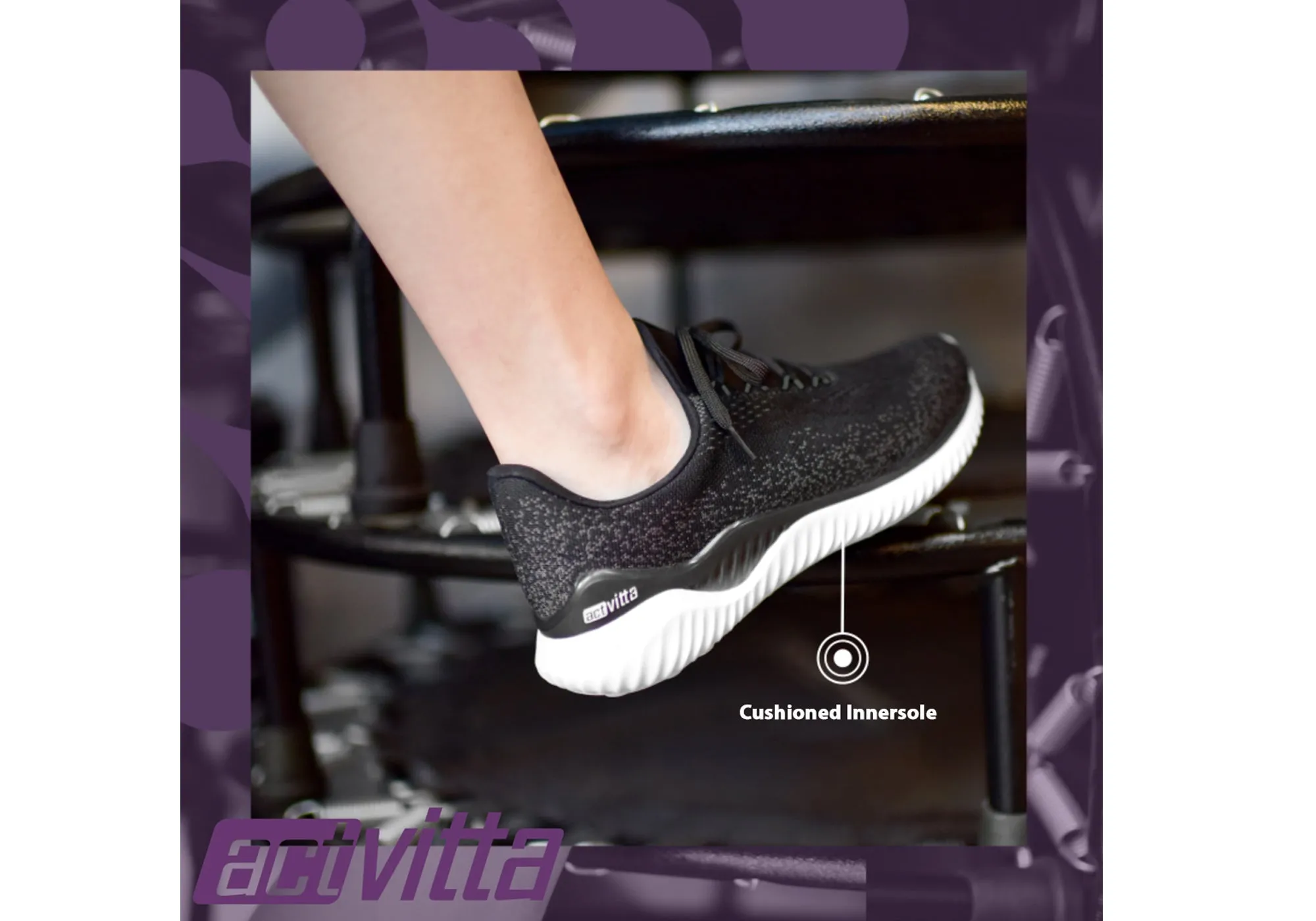 Actvitta Anari Damen Bequeme Leichte Schuhe mit Polsterung für Aktive, Actvitta Schuhe