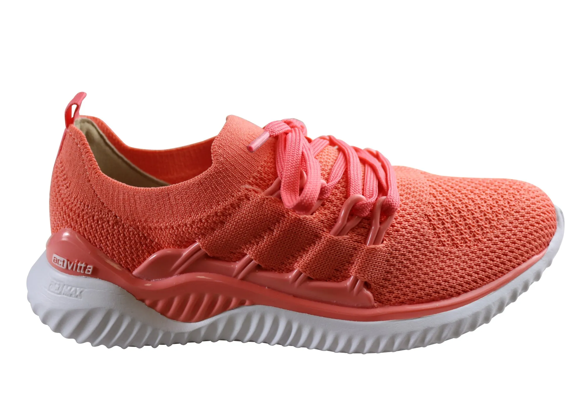 Actvitta Grid Damen Komfortable gepolsterte Aktivschuhe Hergestellt in Brasilien Actvitta Schuhe