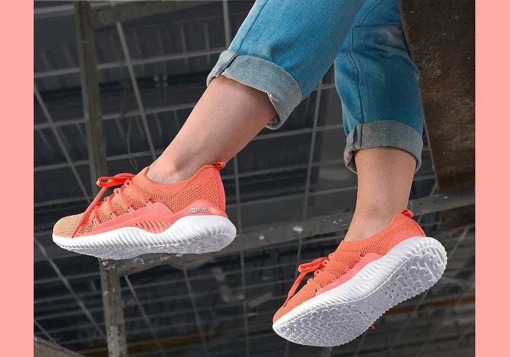 Actvitta Grid Damen Komfortable gepolsterte Aktivschuhe Hergestellt in Brasilien Actvitta Schuhe