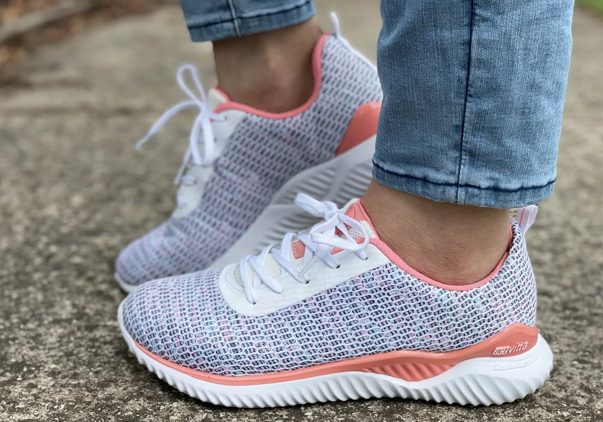 Actvitta Stanz Damen Aktive Schuhe mit Polsterung Hergestellt in Brasilien Actvitta Schuhe
