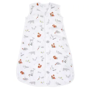 ADEN   ANAIS Baumwoll-Musselin Leichter Schlafsack 1Tog - Öko-Wald