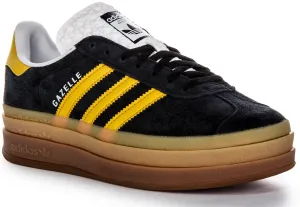 Adidas Gazelle Bold W in Schwarz Gelb für Damen Schuhe Adidas