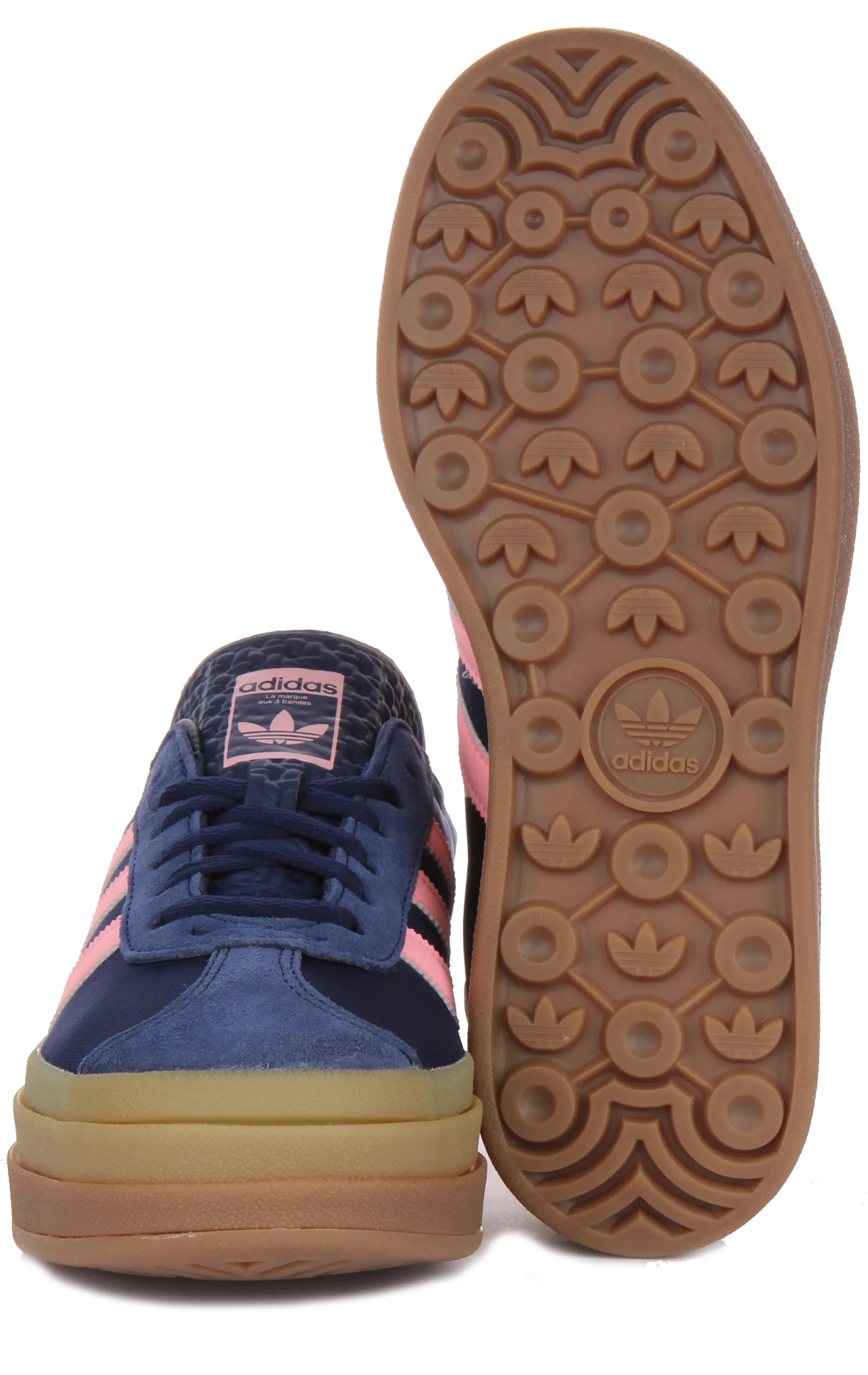 Adidas Gazelle Bold W in Marineblau Pink für Damenschuhe Adidas