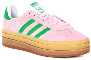 Adidas Gazelle Bold W in Rosa Weiß für Damen Schuhe Adidas