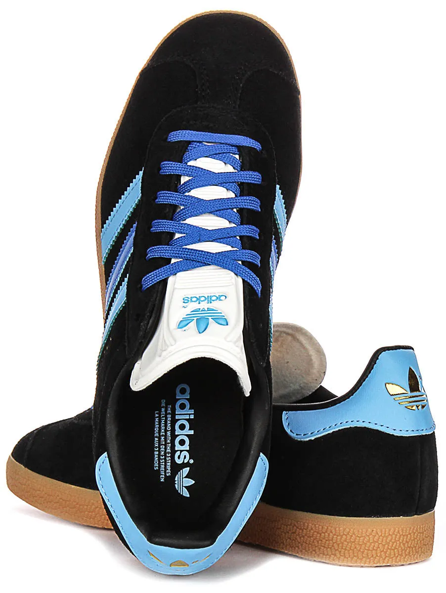 Adidas Gazelle W in Schwarz Blau für Damen Schuhe Adidas