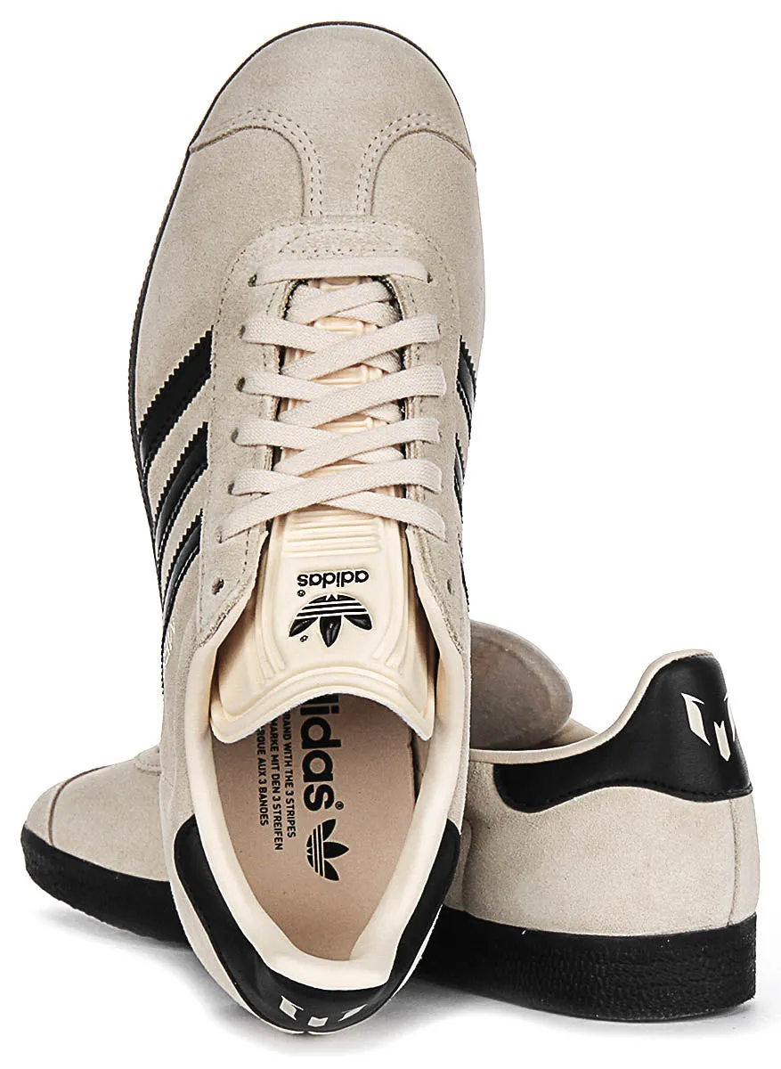 Adidas Gazelle X Messi in beige-schwarzen Schuhen Adidas