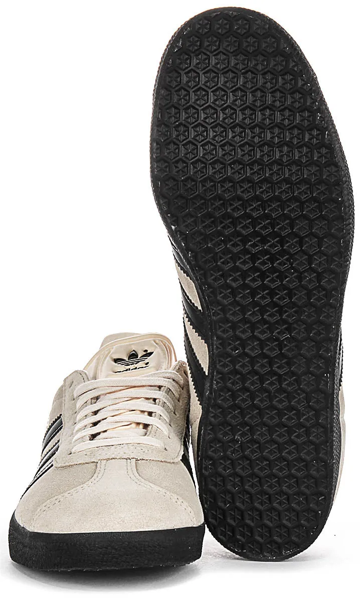 Adidas Gazelle X Messi in beige-schwarzen Schuhen Adidas