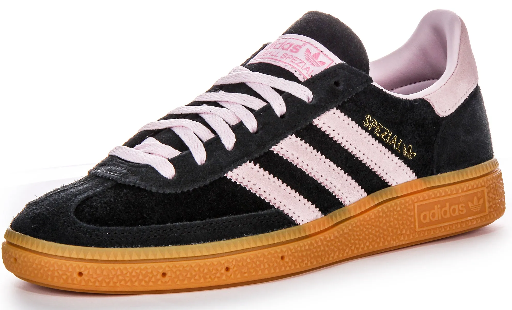Adidas Handball Spezia in Schwarz-Rosa für Damen Schuhe Adidas