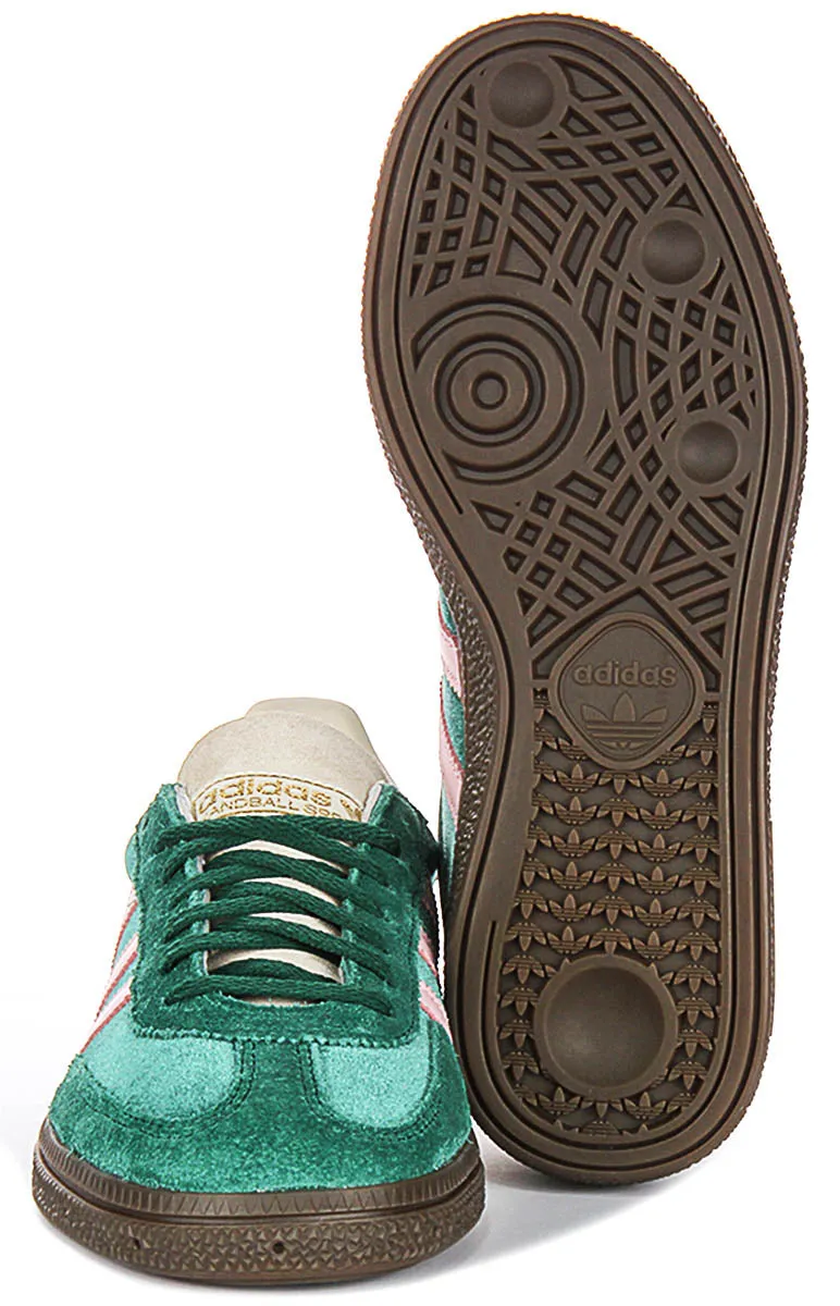 Adidas Handball Spezia in Grün und Rosa für Damen Schuhe Adidas