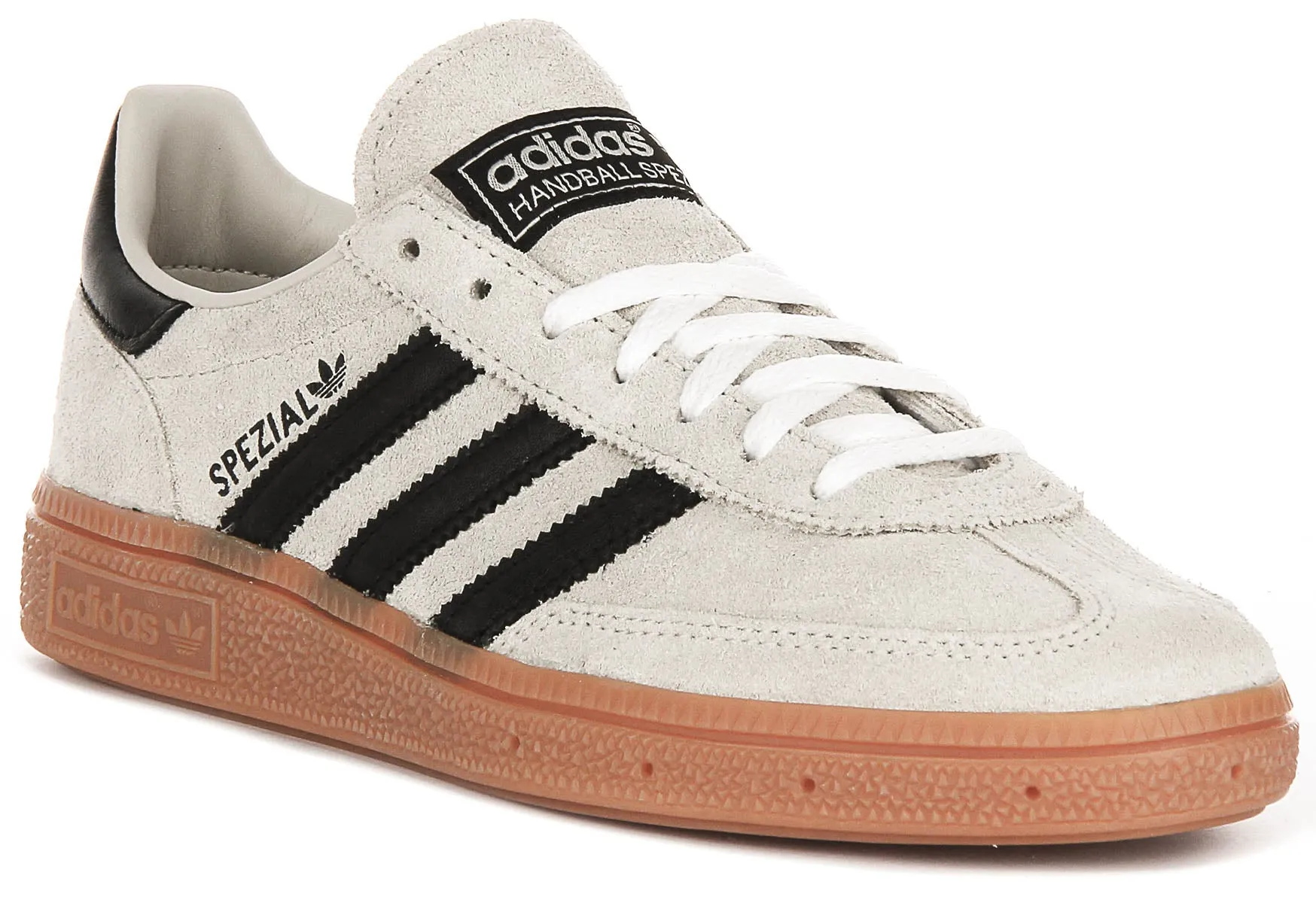 Adidas Handball Spezial in Grau Schwarz für Damen Schuhe Adidas