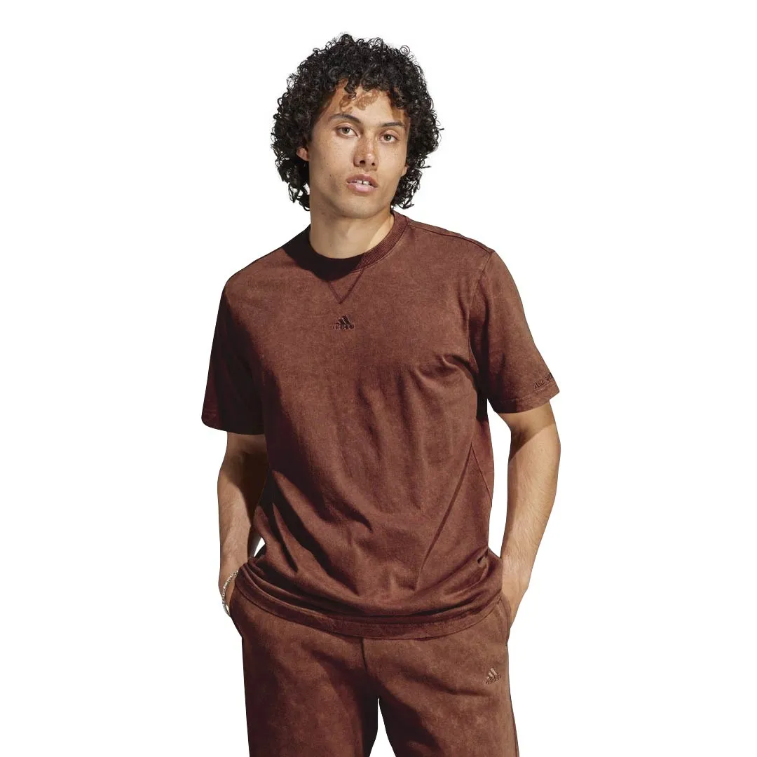 adidas - Herren All SZN Garment Wash Kurzarm T-Shirt (IB4072)