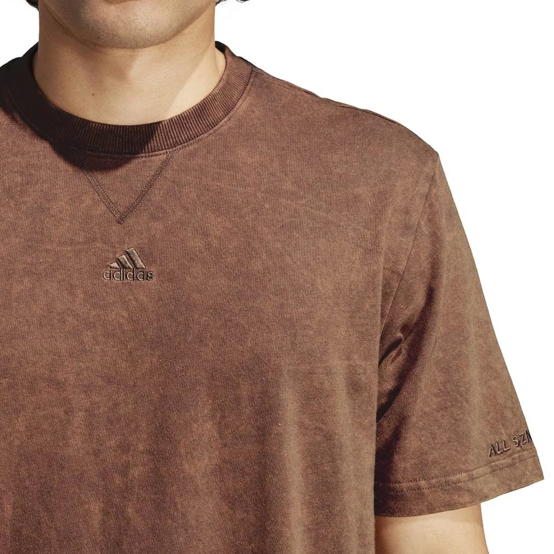 adidas - Herren All SZN Garment Wash Kurzarm T-Shirt (IB4072)