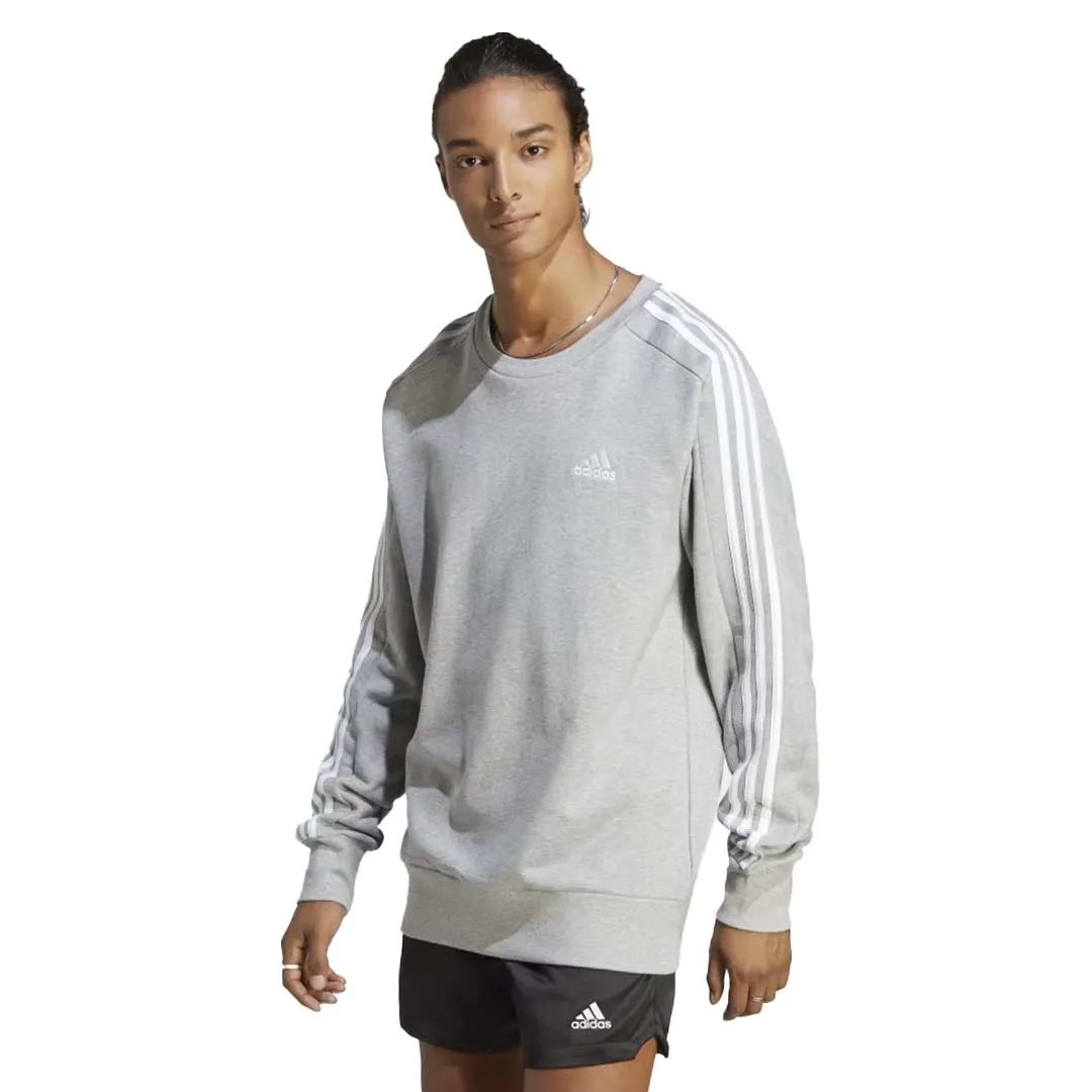 adidas - Herren Essentials French Terry 3-Streifen Pullover (IC9319)