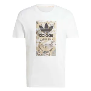 adidas - Herren T-Shirt mit Camouflage-Print und Zungenetikett (IL5119)
