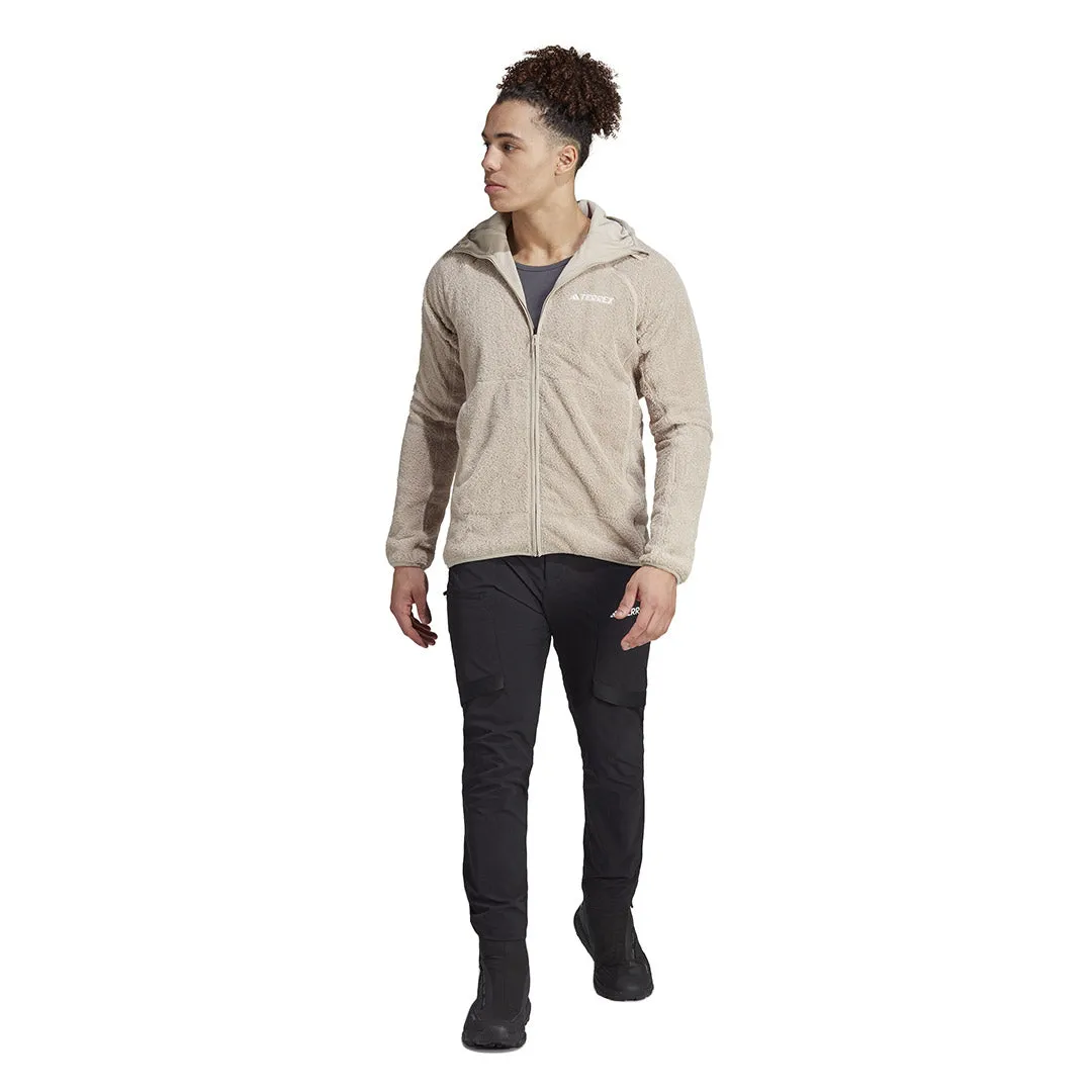 adidas - Terrex Techrock Reversible High-Pile Fleece Kapuzenjacke für Herren (IB1865)