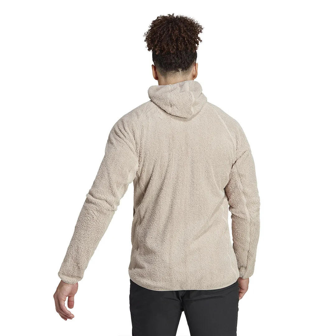 adidas - Terrex Techrock Reversible High-Pile Fleece Kapuzenjacke für Herren (IB1865)