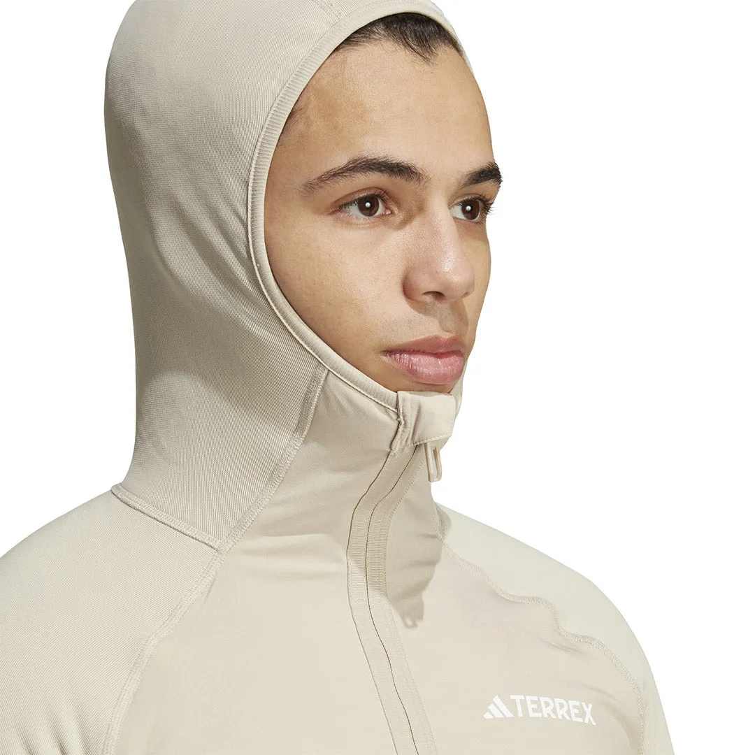 adidas - Terrex Techrock Reversible High-Pile Fleece Kapuzenjacke für Herren (IB1865)