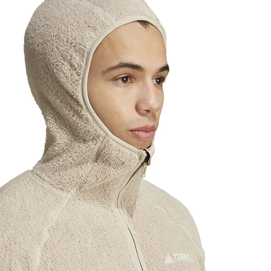 adidas - Terrex Techrock Reversible High-Pile Fleece Kapuzenjacke für Herren (IB1865)