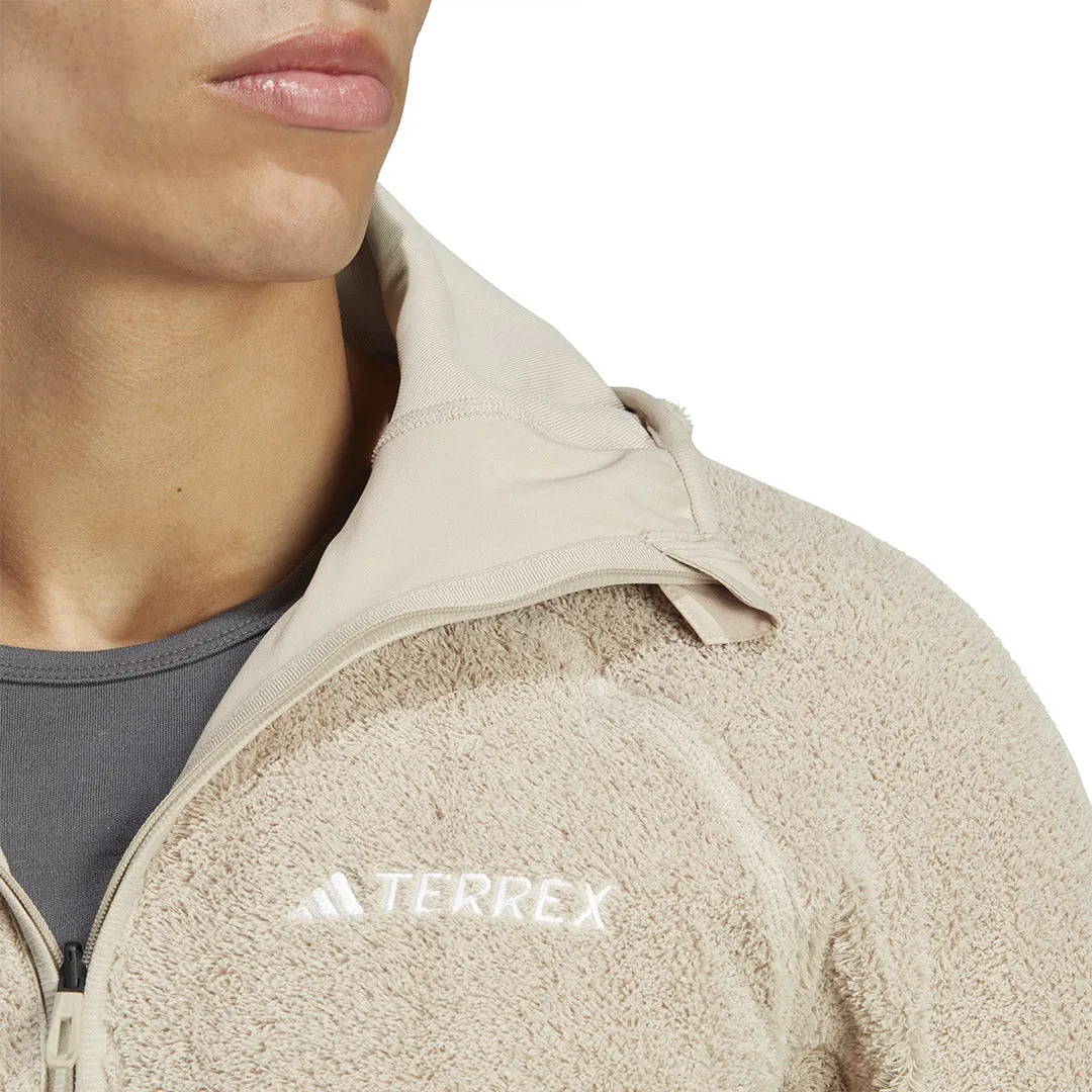 adidas - Terrex Techrock Reversible High-Pile Fleece Kapuzenjacke für Herren (IB1865)