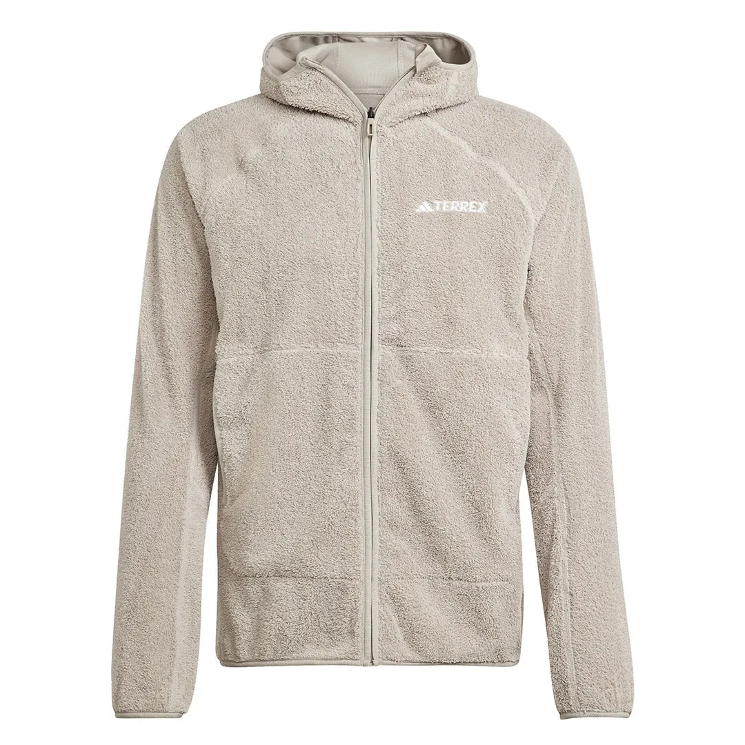adidas - Terrex Techrock Reversible High-Pile Fleece Kapuzenjacke für Herren (IB1865)