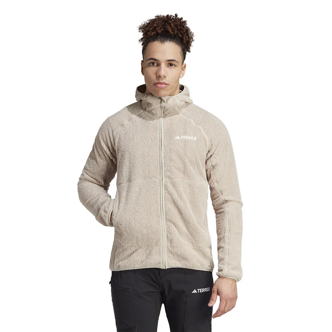 adidas - Terrex Techrock Reversible High-Pile Fleece Kapuzenjacke für Herren (IB1865)