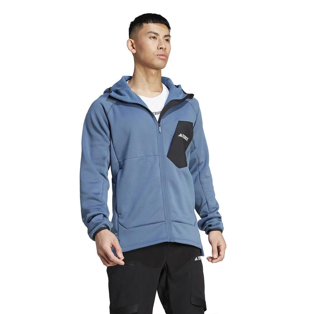adidas - Terrex Xperior Fleece Kapuzenjacke für Herren (IP4143)