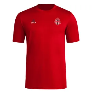 adidas - Herren Toronto FC Vor dem Spiel Kurzarm T-Shirt (IP0900)