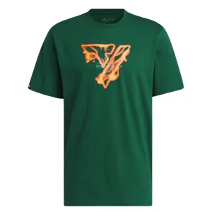 adidas - Herren Trae Young Fire Grafik T-Shirt (II7793)