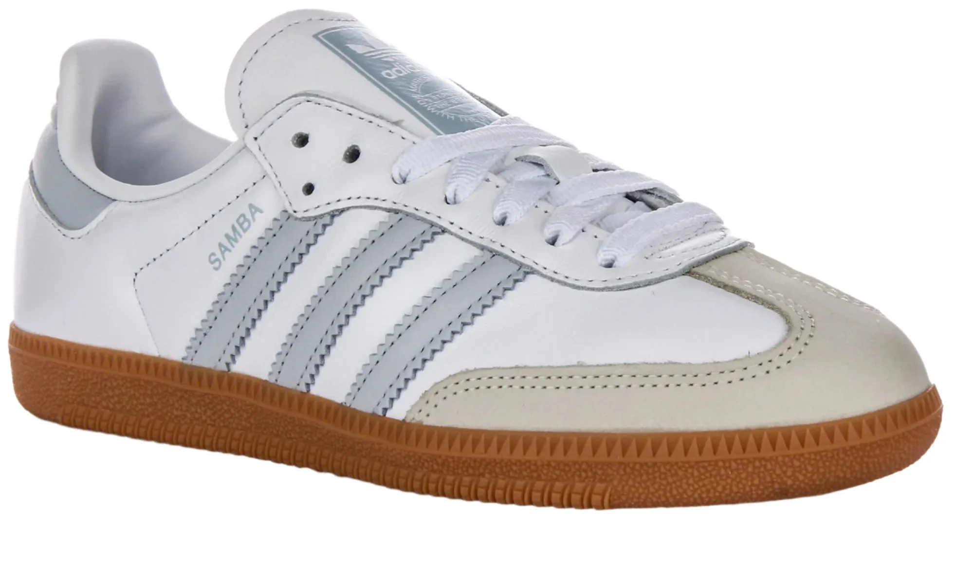 Adidas Samba OG in Weiß Grau für Damen Schuhe Adidas