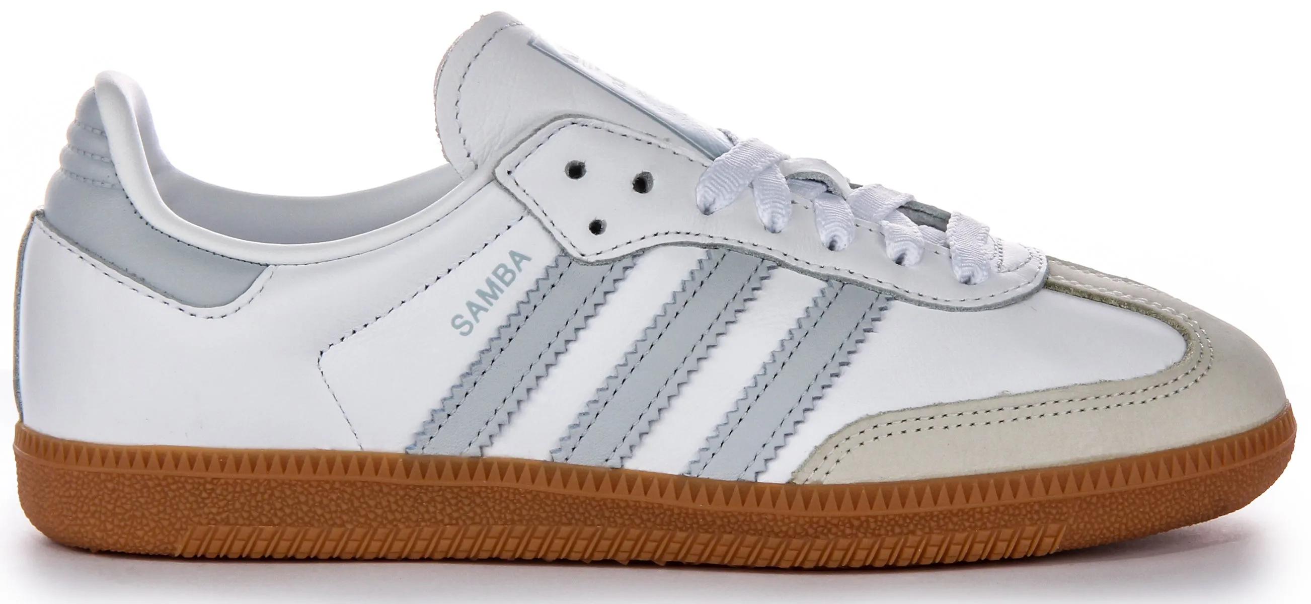 Adidas Samba OG in Weiß Grau für Damen Schuhe Adidas