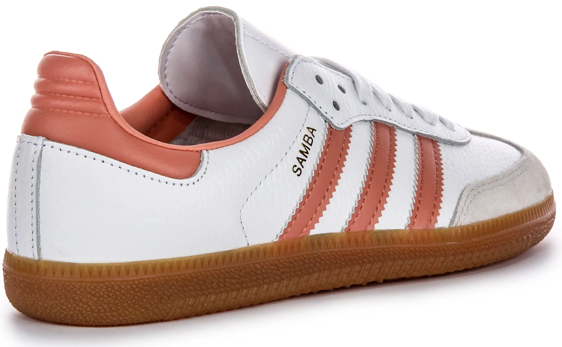 Adidas Samba OG in Weiß-Rosa für Damen Schuhe Adidas