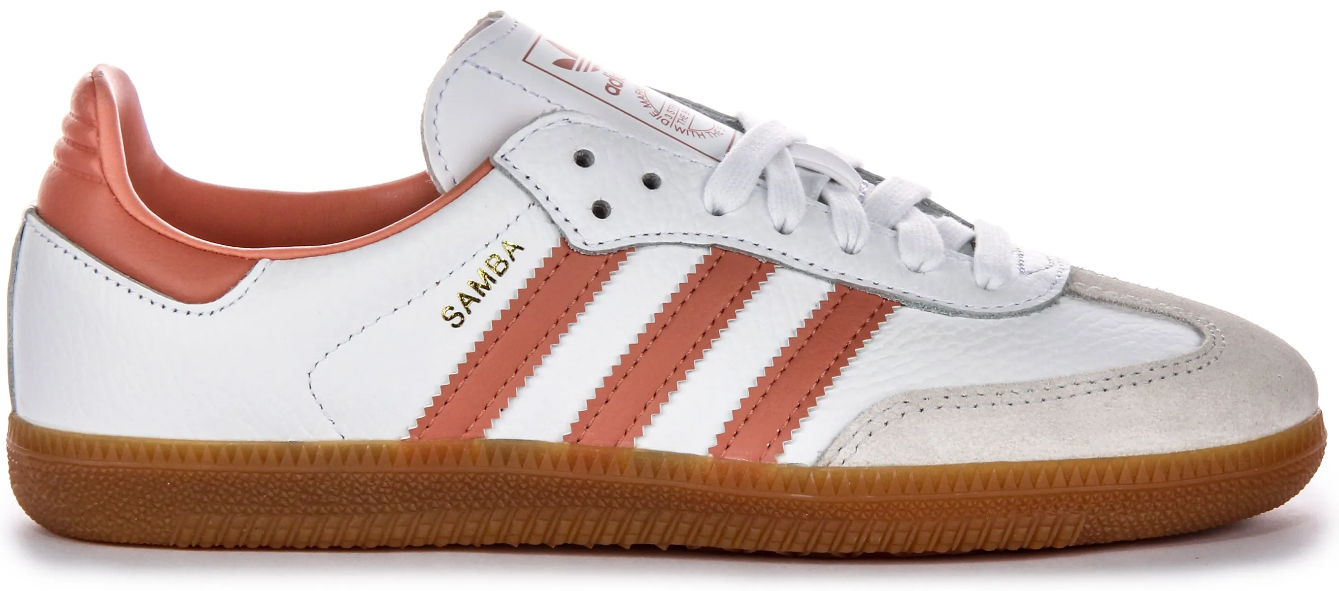 Adidas Samba OG in Weiß-Rosa für Damen Schuhe Adidas