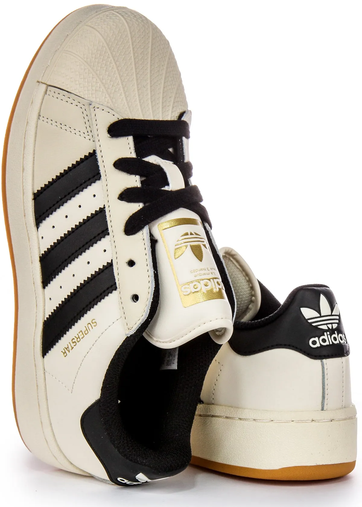 Adidas Superstar XLG in Creme für Damen Schuhe Adidas