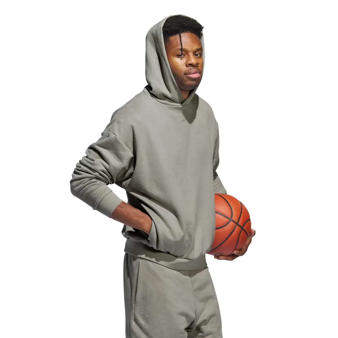 adidas - Unisex Basketball-Sweatshirt aus Wildleder (IN7707)
