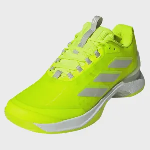 Adidas Damen Avacourt 2 Tennisschuhe Leuchtendes Zitronengelb und Weiß