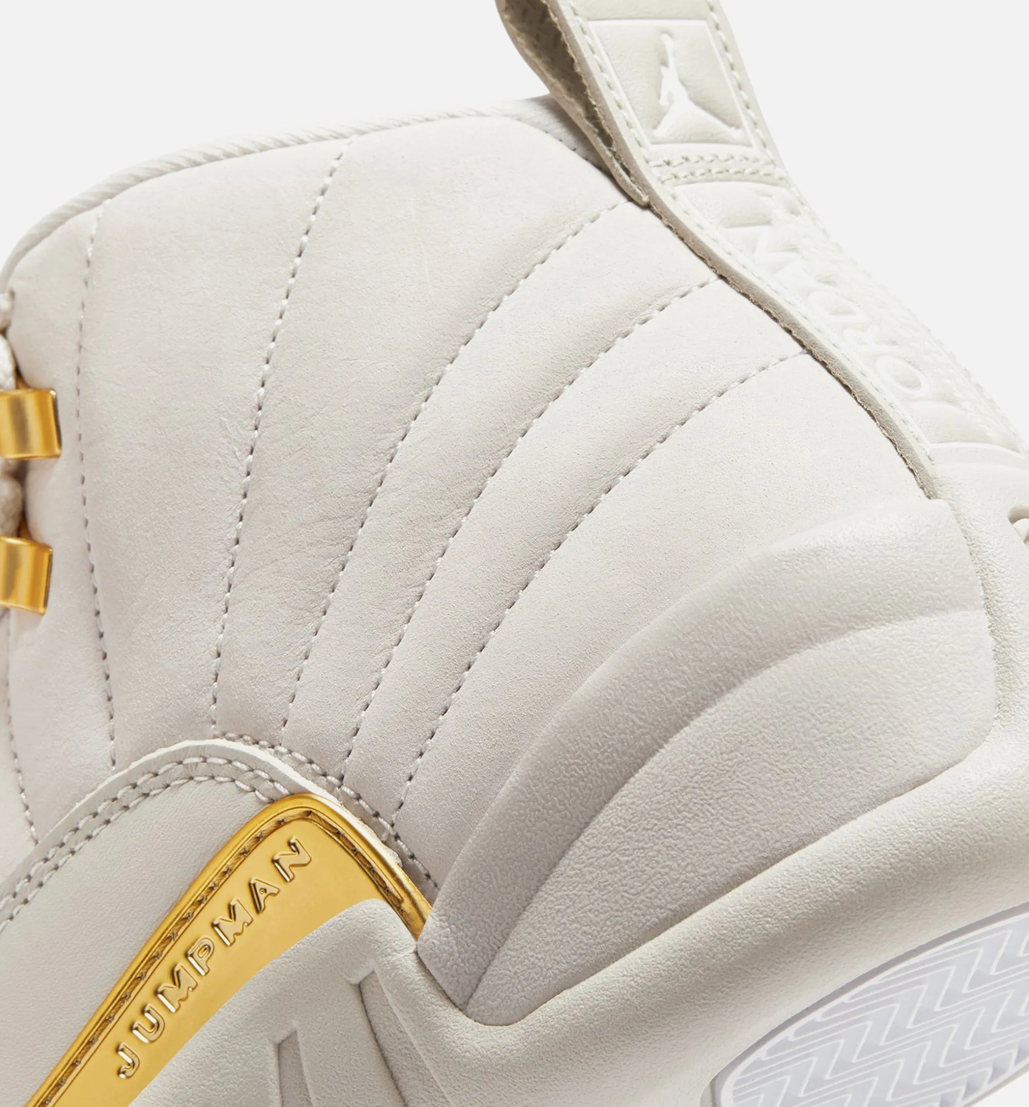 Air Jordan 12 Retro Phantom Damen Lifestyle-Schuh - Phantom/Metallic Gold/Weiß