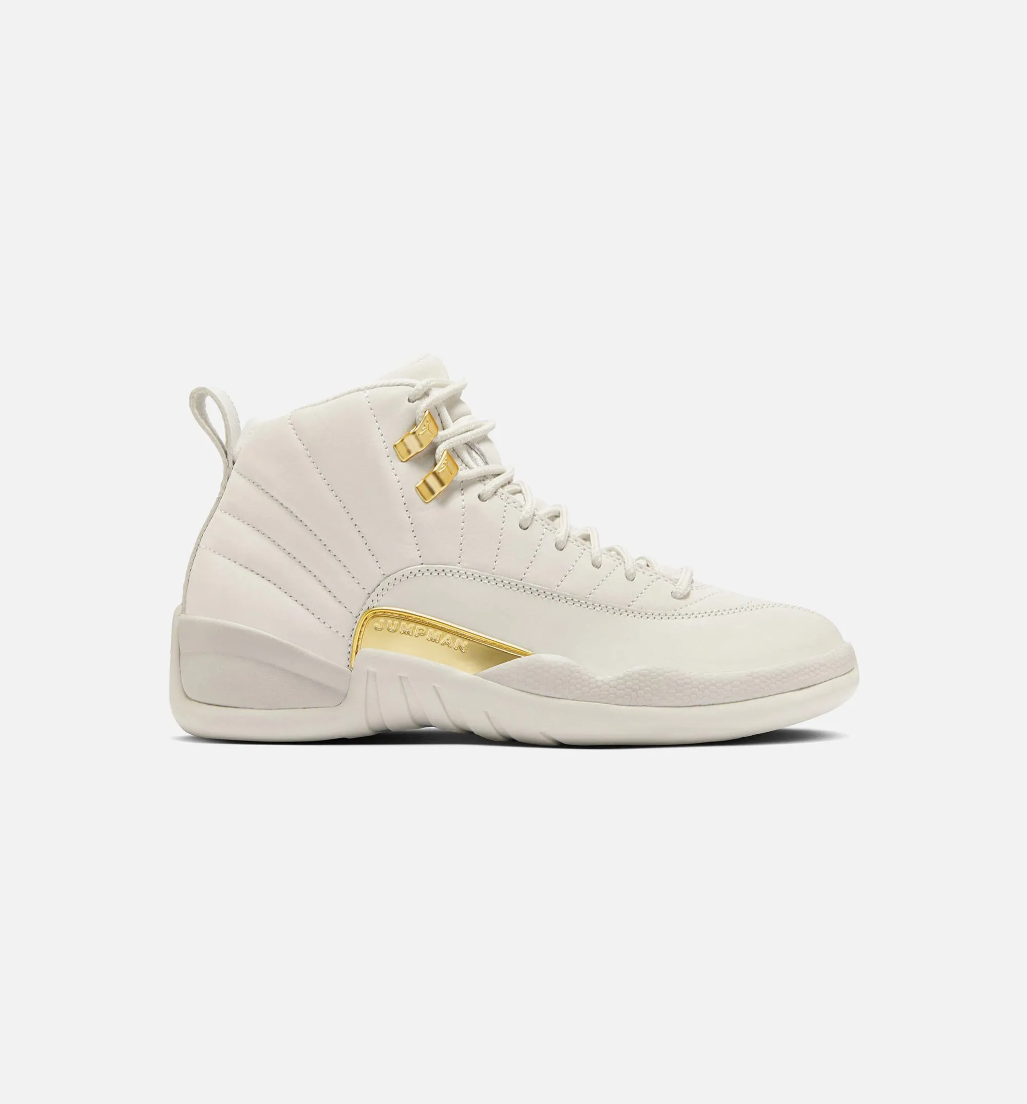 Air Jordan 12 Retro Phantom Damen Lifestyle-Schuh - Phantom/Metallic Gold/Weiß