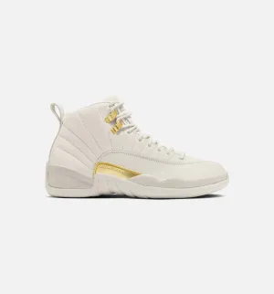 Air Jordan 12 Retro Phantom Damen Lifestyle-Schuh - Phantom/Metallic Gold/Weiß
