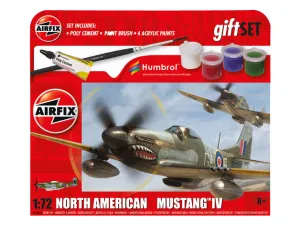 Airfix North American Mustang Mk.IV Kleines Starter-Set