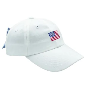 Amerikanische Flagge Schleifen Baseballmütze (Mädchen) Babykids_Bits-Bows
