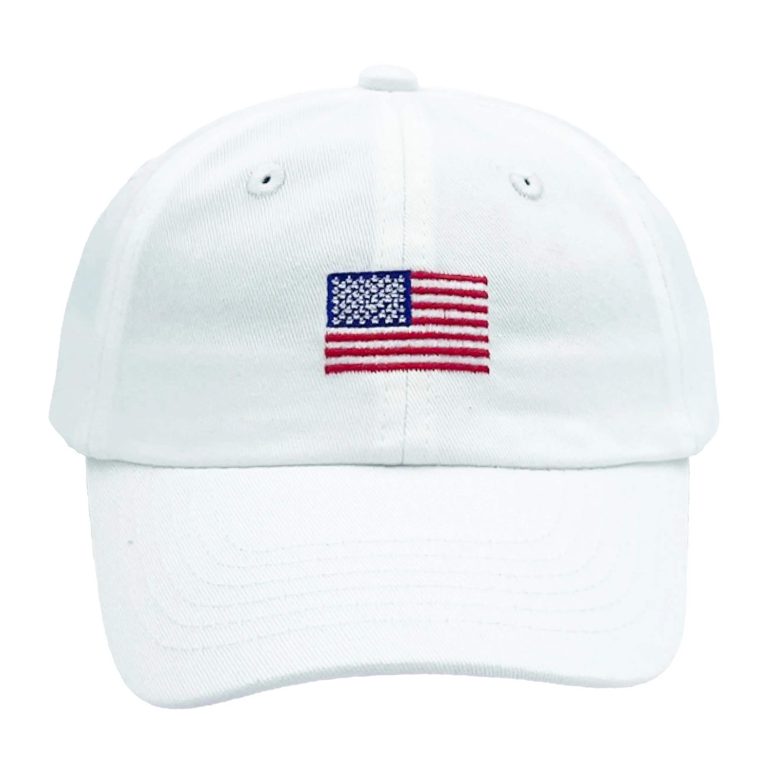 Amerikanische Flagge Schleifen Baseballmütze (Mädchen) Babykids_Bits-Bows