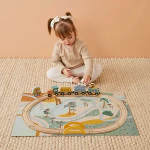 Tier-Puzzle | Zug-Set