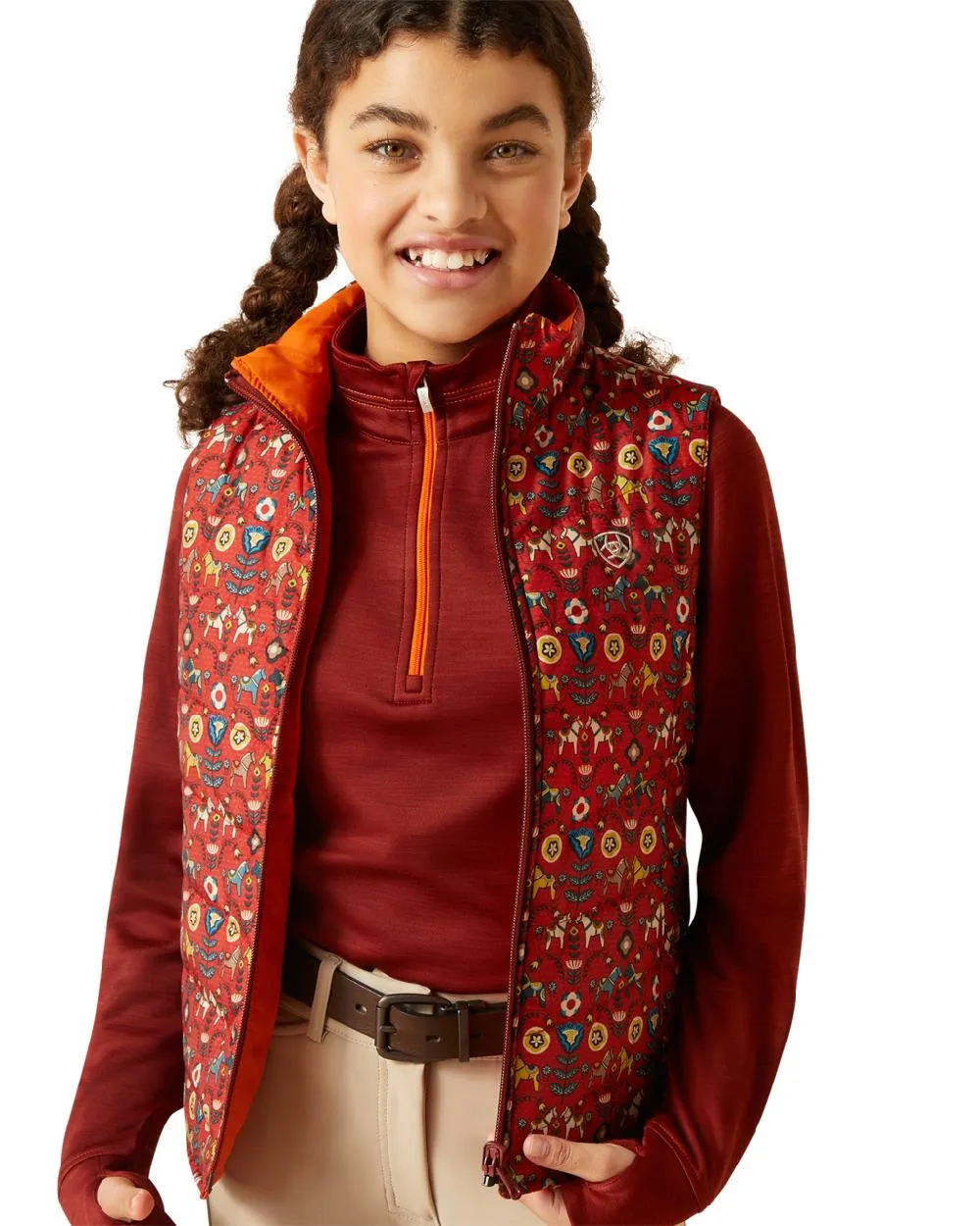Ariat Kinder Bella Reversibler Isolierter Weste Ariat Kleidung
