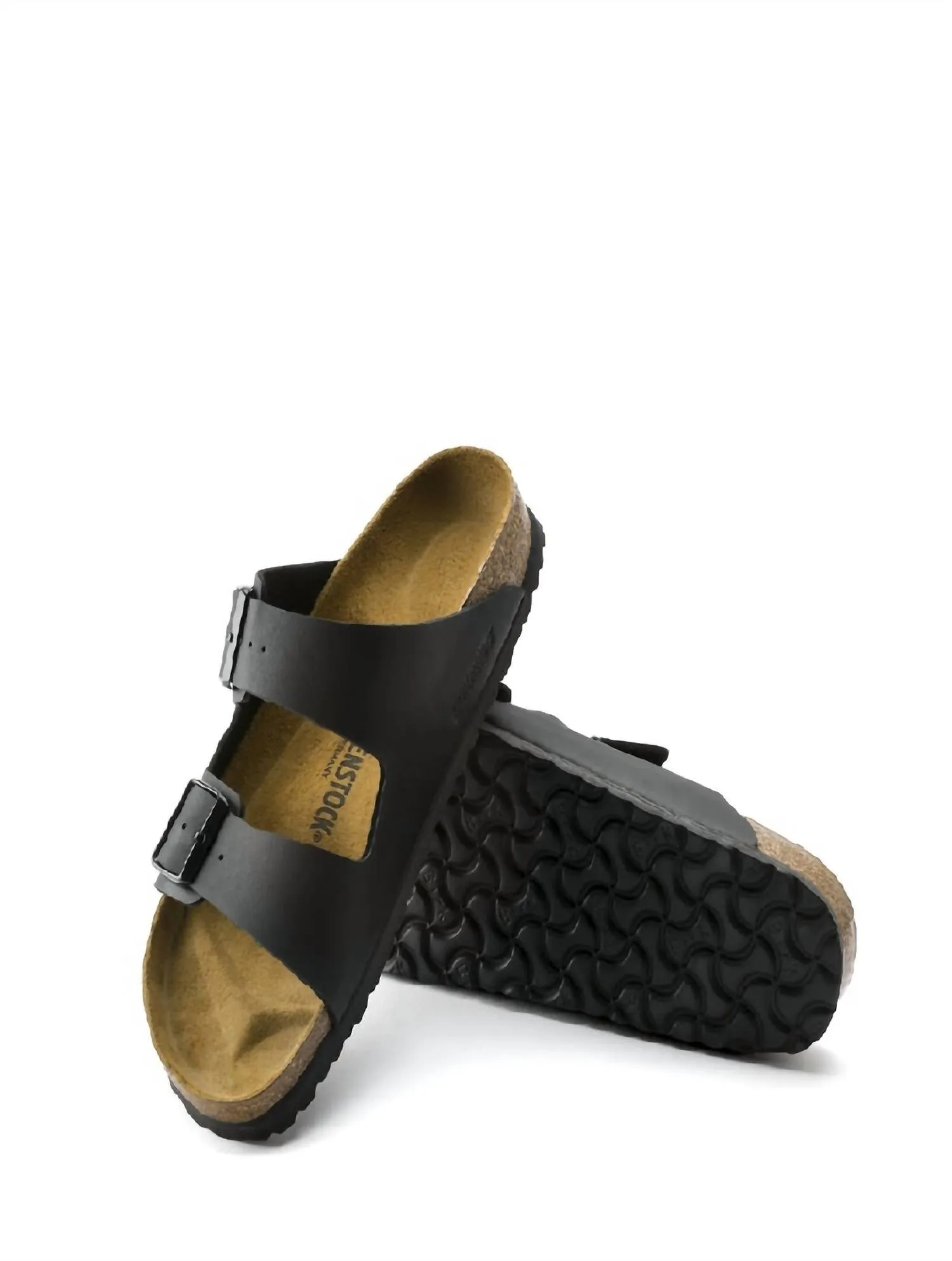 Arizona Birko-Flor Sandale in Schwarz