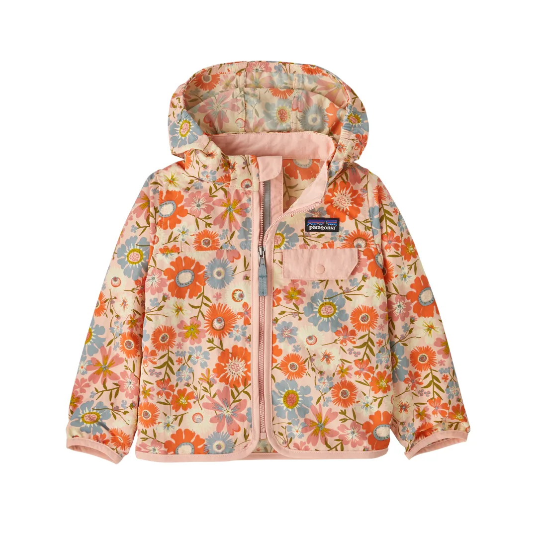 Baby Baggies Jacket - Way Back: Sonnenbeschienenes Rosa von Patagonia