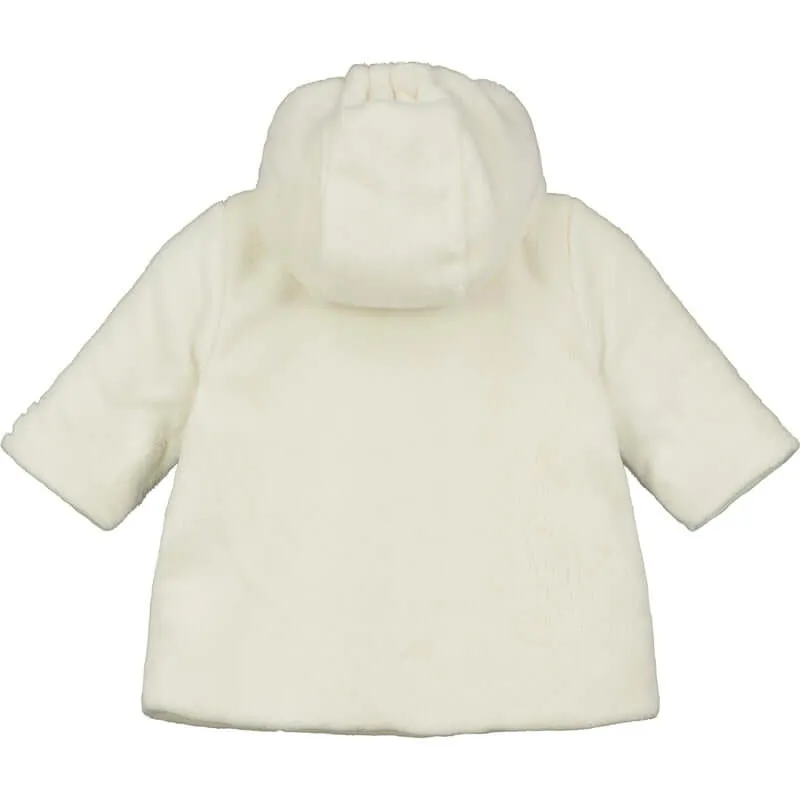 Baby Boys Axel Fleece Elfenbein Jacke mit Teddy