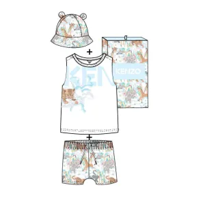 Baumwoll-3-Teile-Set für Babyjungen
