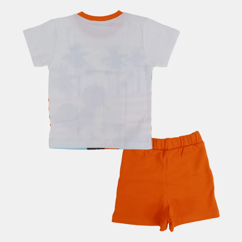 Baby Boys Baumwoll Schlafanzug – Mickey Mouse Druck